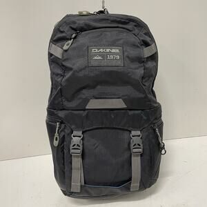Dakine Trail Photo 16L Backpack Black/Blue Outdoor Hiking Camera Bag RARE
